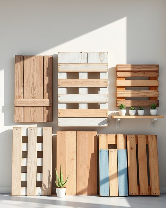 rustic pallet wall art