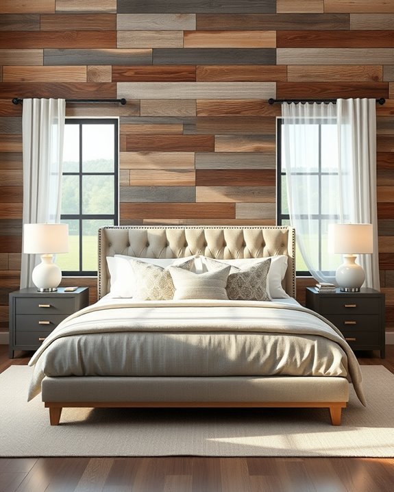 rustic reclaimed barn wood