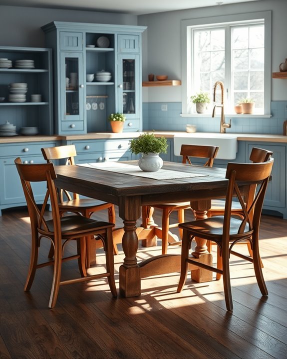 rustic warmth and charm