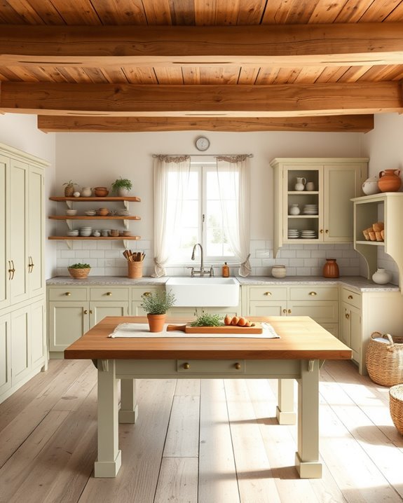 rustic warmth and charm