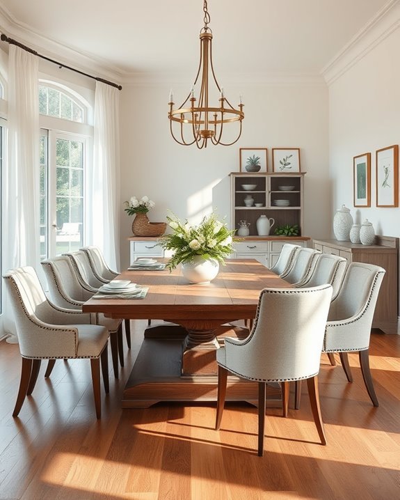 rustic warmth and simplicity