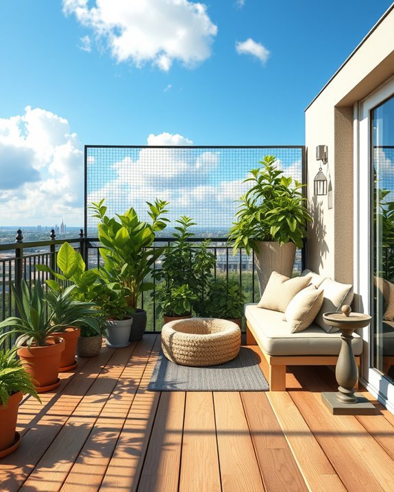 safe balcony cat enclosure