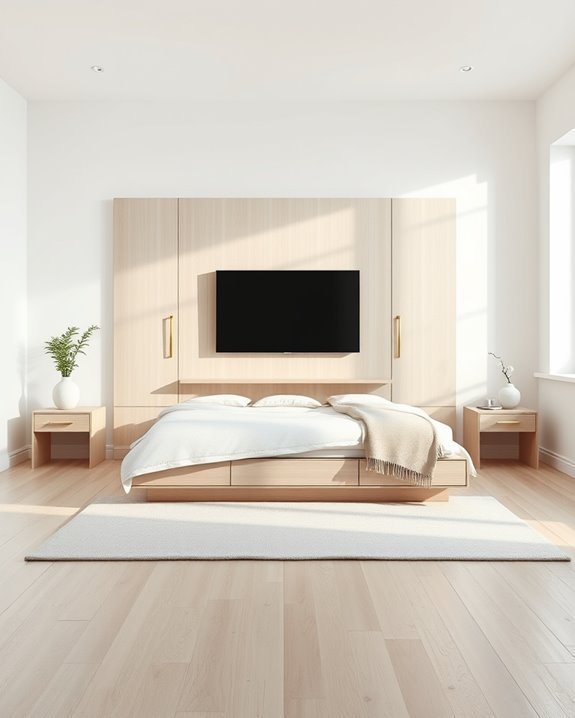 scandinavian minimalist tv design