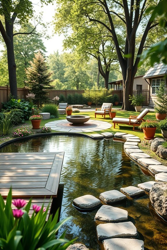 scenic backyard views enhance tranquility