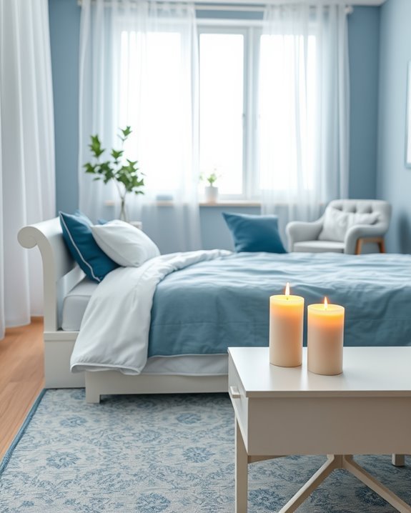 scented candles enhance relaxation