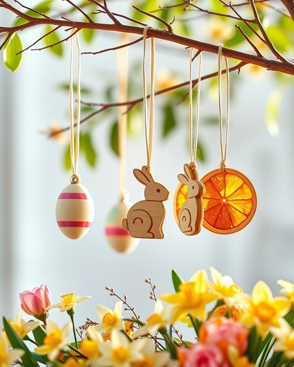 scented ornaments for easter