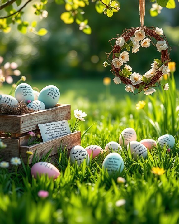 scripture filled easter egg hunt