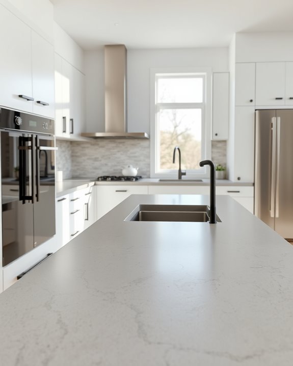 seamless customizable concrete countertops