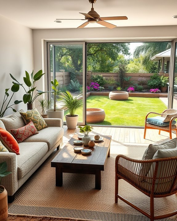 seamless indoor outdoor connection