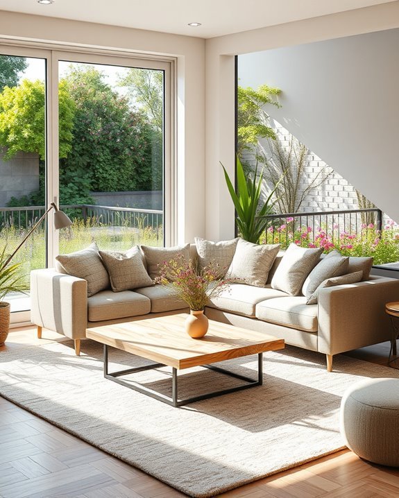 seamless indoor outdoor connection