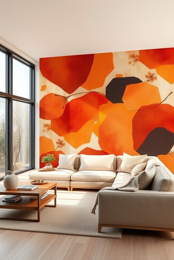 seasonal abstract decor transformations