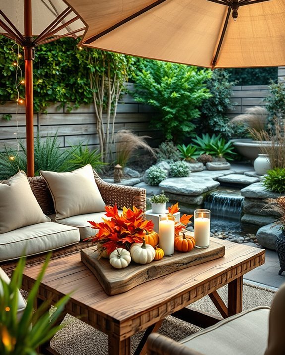 seasonal backyard decor ideas