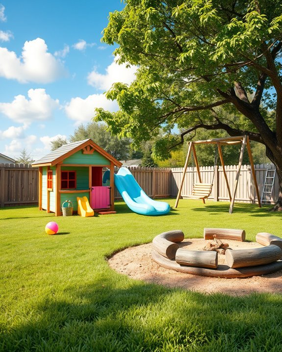 seasonal backyard fun zone
