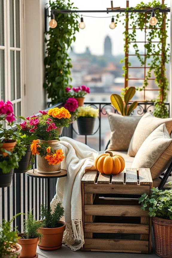 seasonal balcony decoration ideas