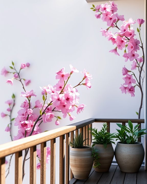 seasonal balcony wall themes