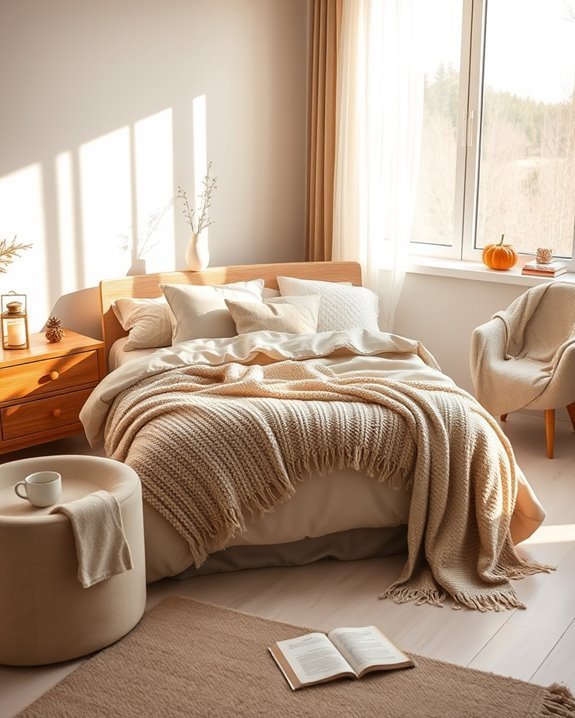 seasonal bedroom decor updates