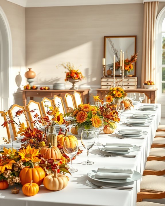 seasonal buffet decor ideas