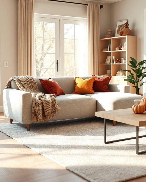 seasonal chaise lounge decor