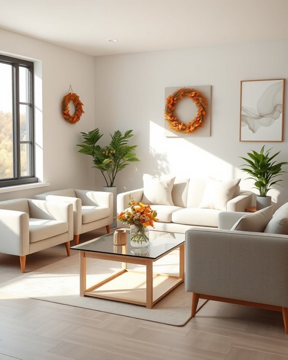 seasonal decor for ambiance