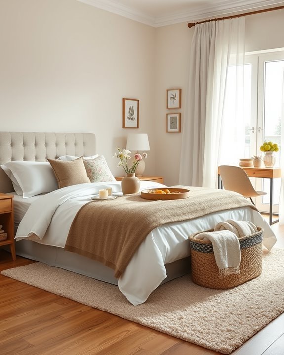 seasonal decor for guest rooms