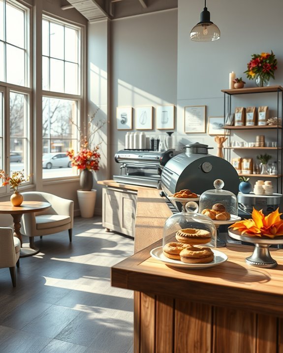 seasonal flavors and decorations