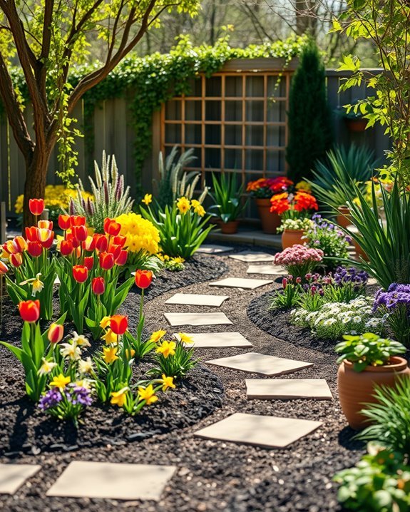 seasonal garden display ideas