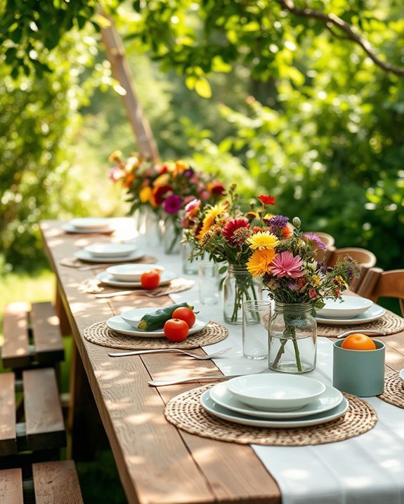 seasonal gourmet dining experience