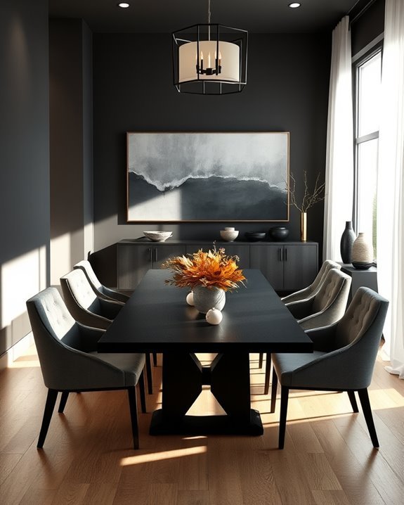seasonal tableware and centerpieces