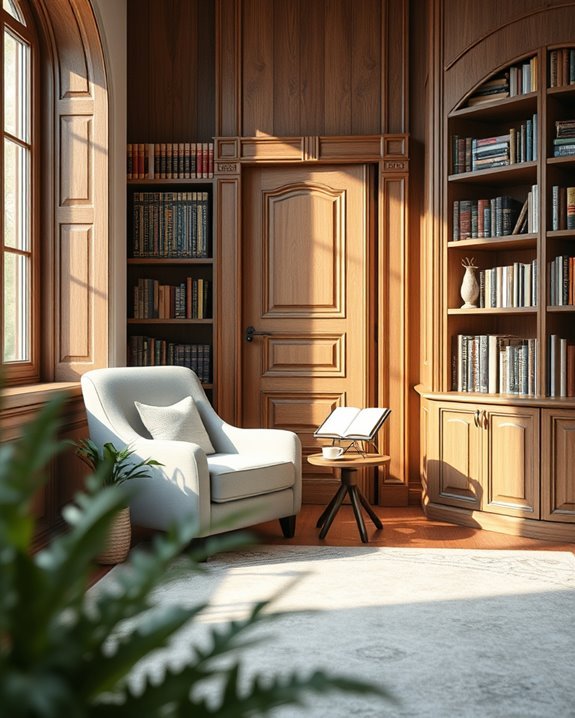 secret entrance to books