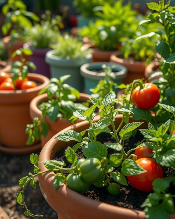 self watering recycled container systems