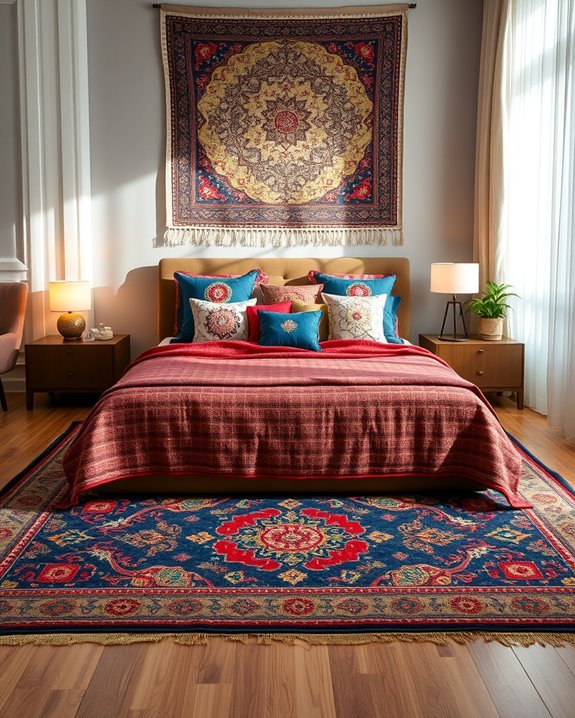sensory textile bedroom enhancement