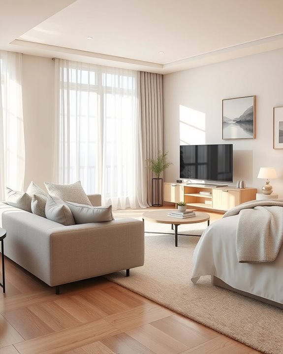 serene bedroom color palette