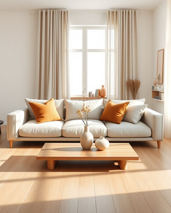 serene canvas and linen
