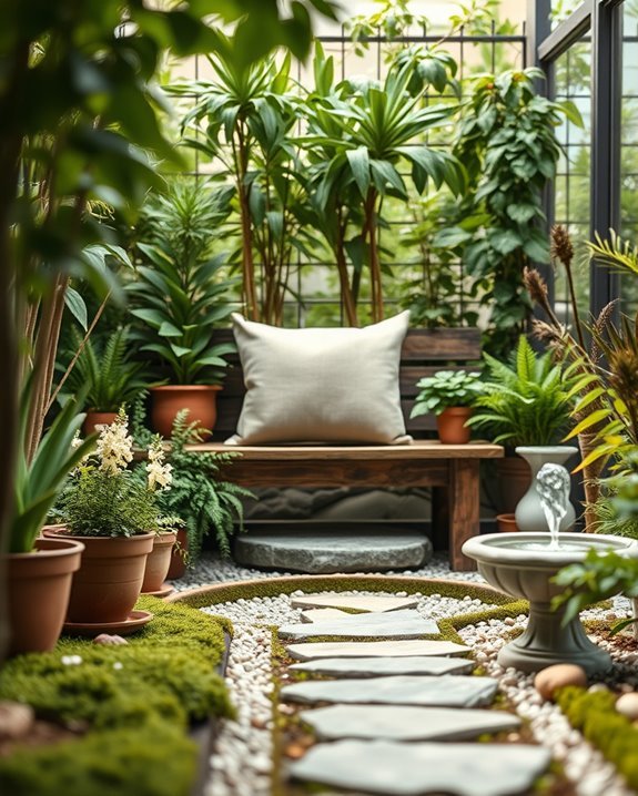 serene coffee shop corners