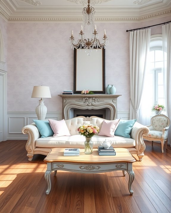 serene elegance with pastels
