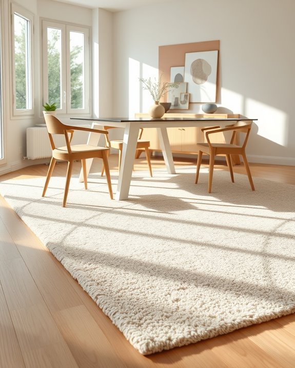 serene minimalist carpet designs