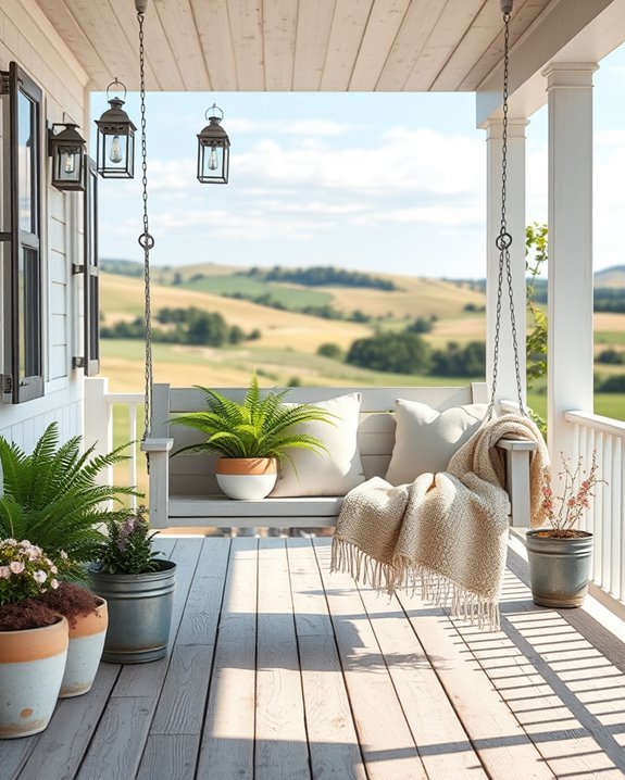 serene outdoor relaxation space
