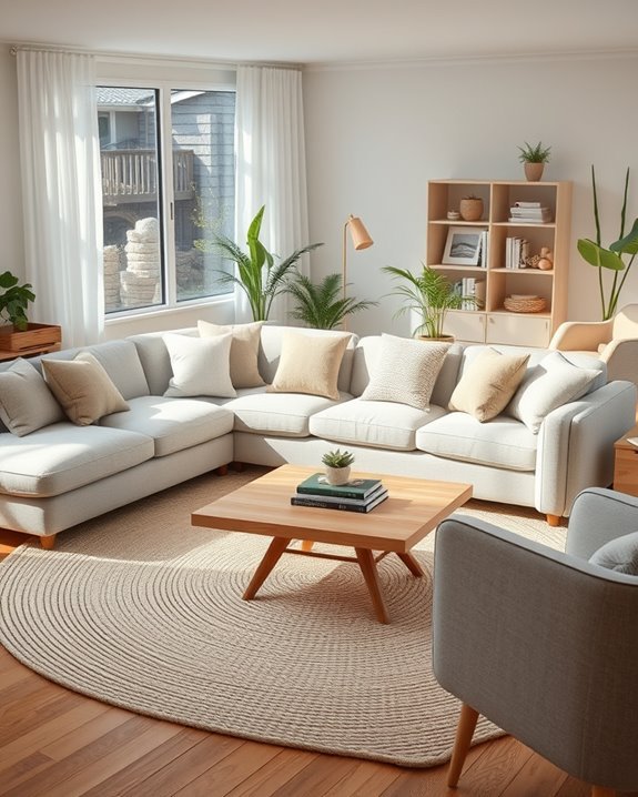 serene scandinavian minimalist elegance