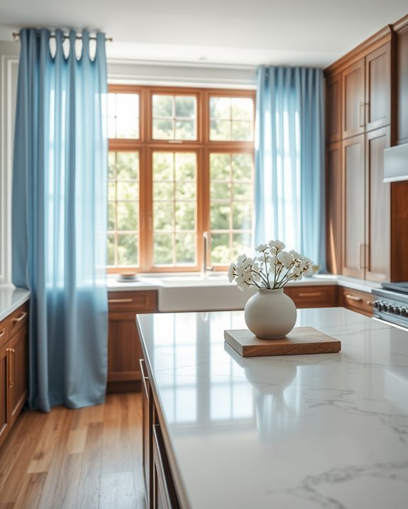 serene soft blue elegance