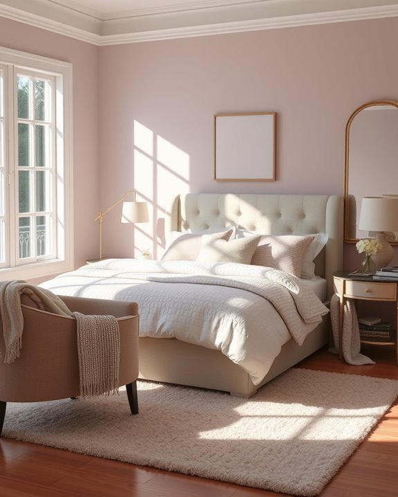 serene soft color palette