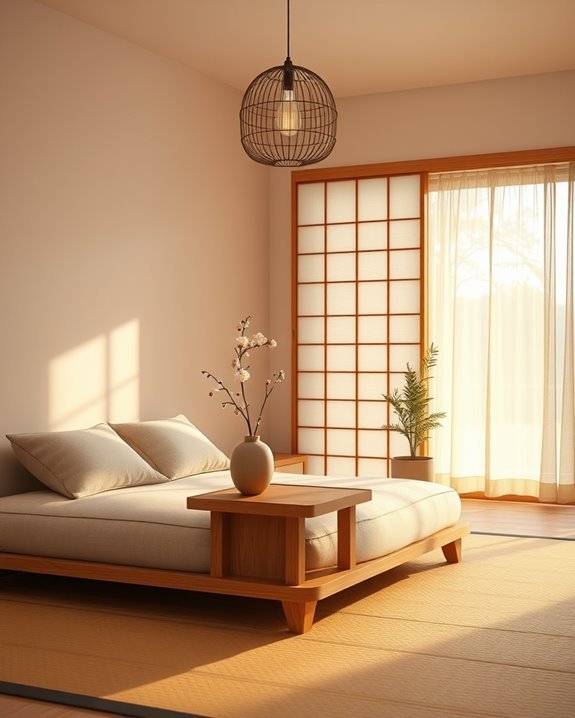 serene soft lighting ambiance