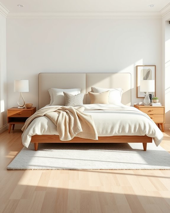 serene soft neutral bedroom