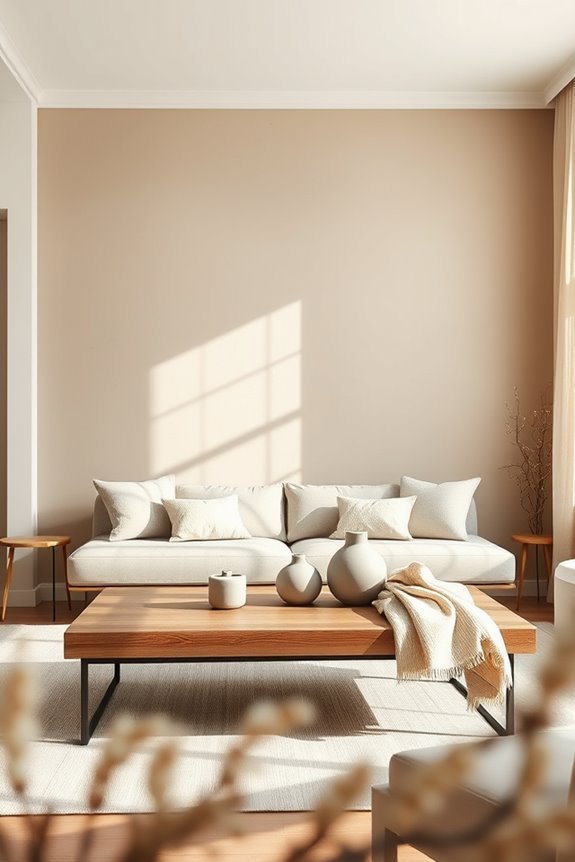 serene sophisticated neutral decor