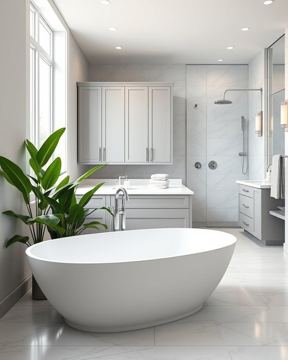 serene spa bathroom retreat