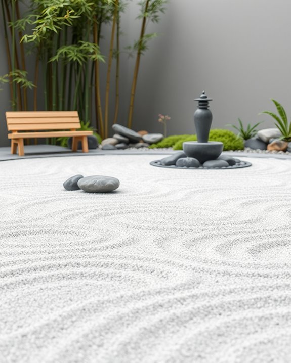 serene zen garden design