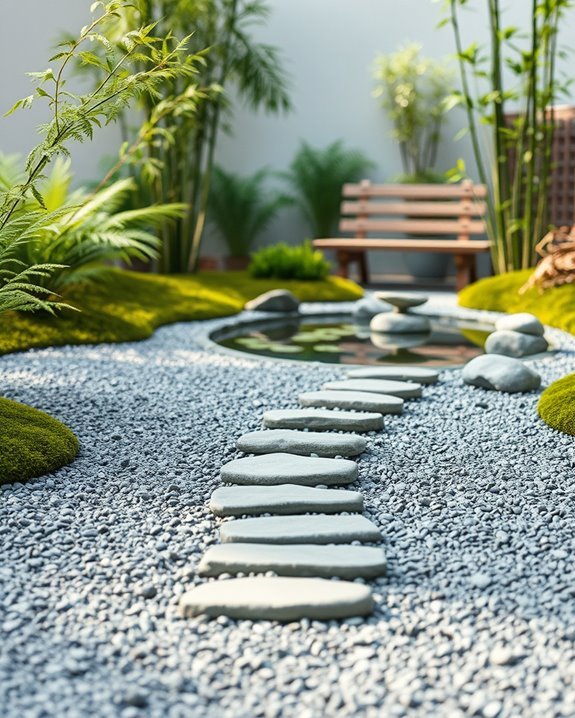 serene zen garden design