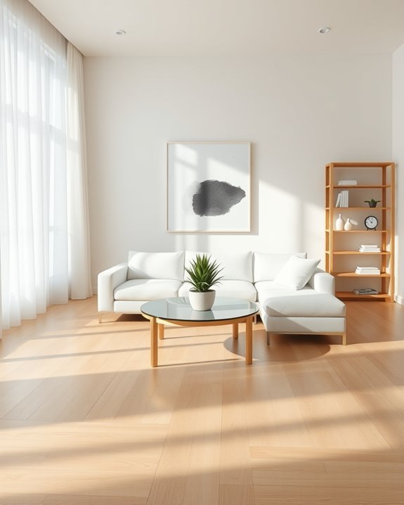 serenity through minimalist design