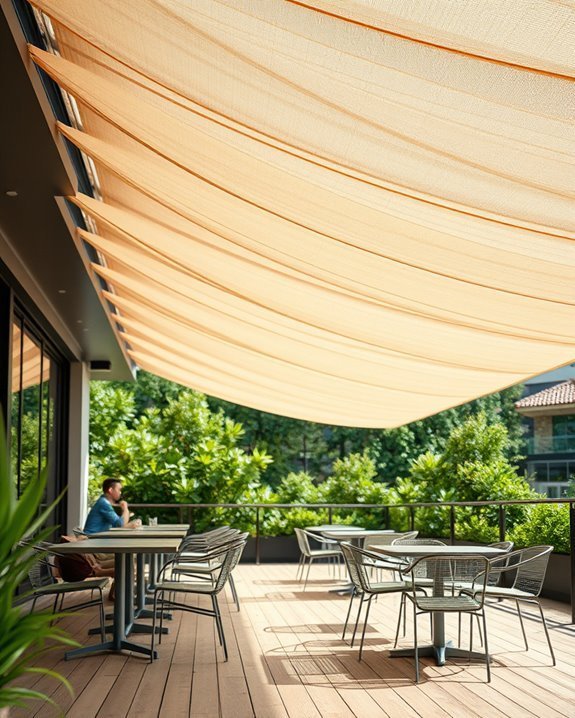 shade cloth for comfort