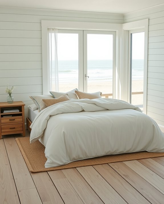 shiplap coastal bedroom charm