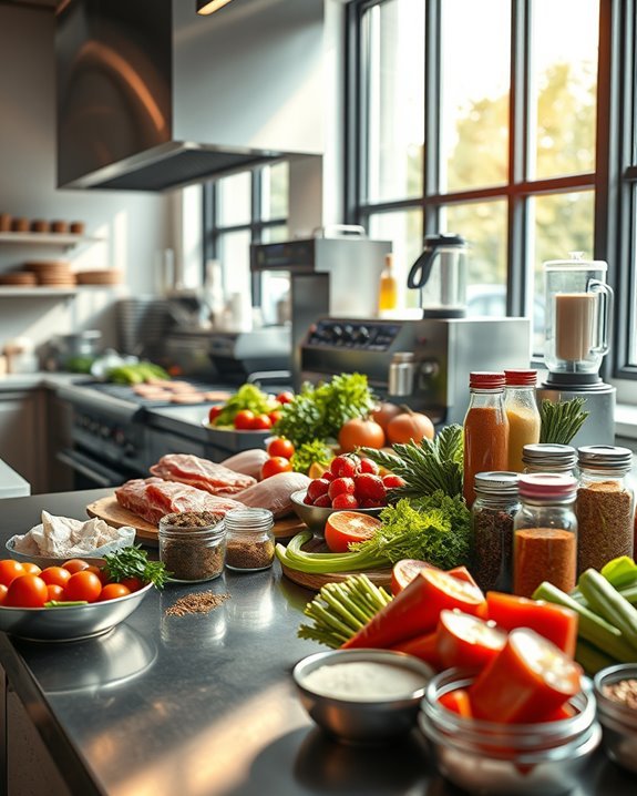 showcasing food preparation techniques